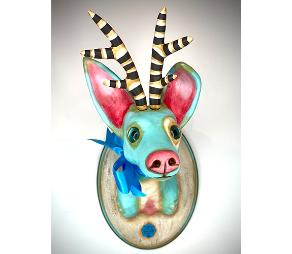 "Maggie" - Valency Genis | Mixed Media Sculpture | Olympia, WA Fine Art and Craft, since 1971